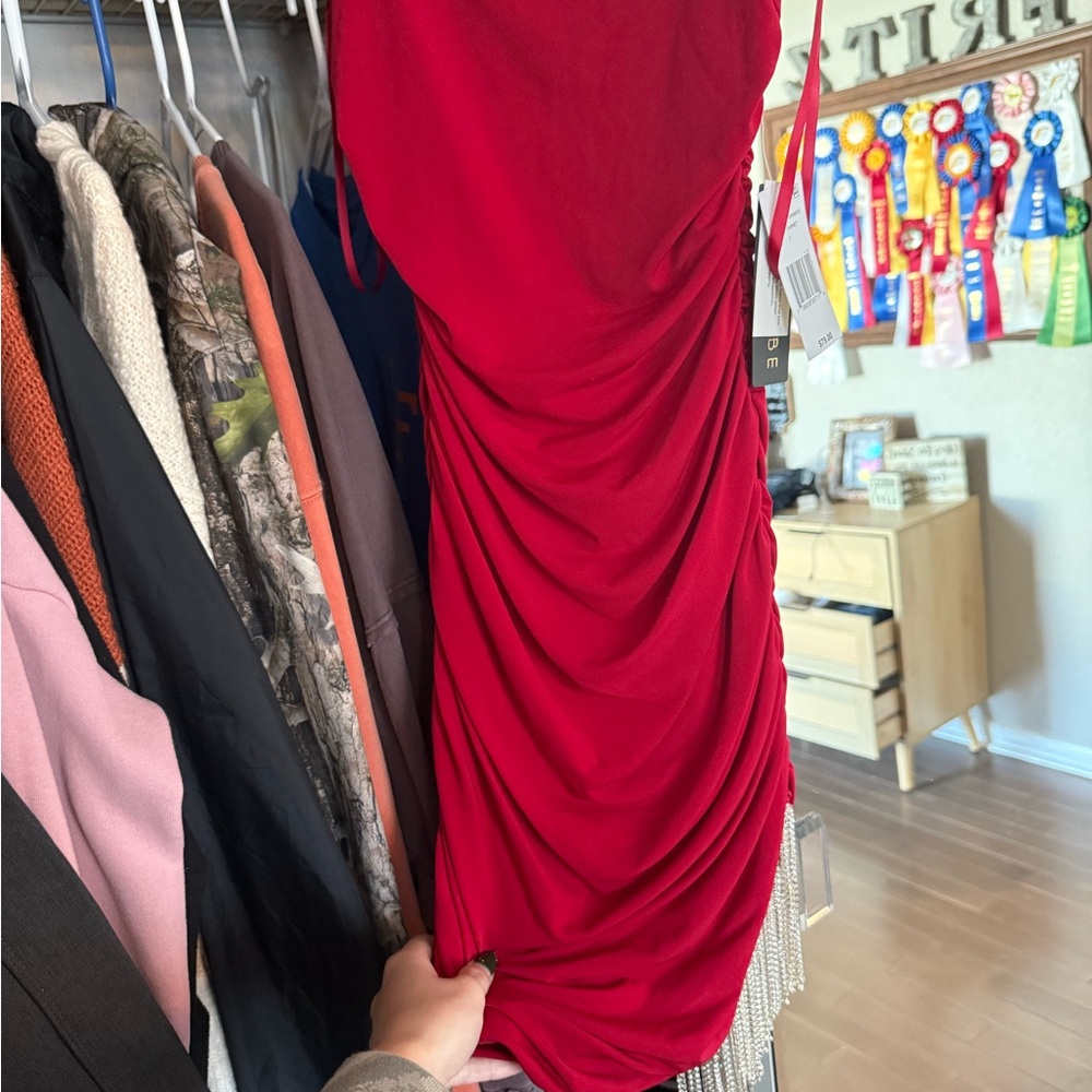 Elegant Red Kids Formal Dress